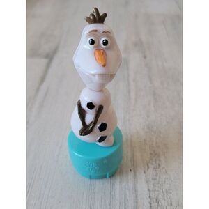 Olaf blue snowflake stand disney pixar toy figure